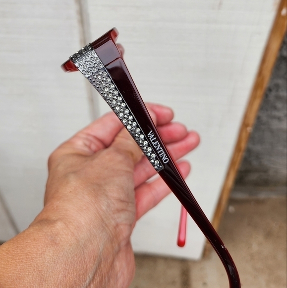 Valentino Eyeglasses VAL5657 Rectangular Frames - Picture 5 of 11